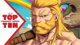 Marvel Top 10 Strongest Heroes