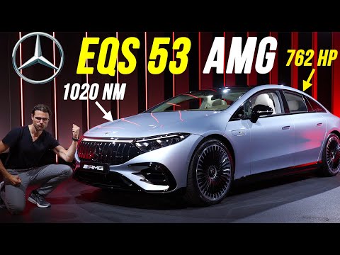 Mercedes EQS AMG! 1020 Nm 762 hp Mercedes-AMG EQS 53 performance EV Premiere