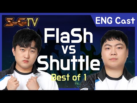 [ENG] "Brilliant move" FlaSh vs Shuttle on Optimizer - Starcraft Remastered (StarCastTV English)