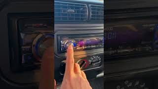 How to turn off demo mode on a Kenwood car stereo #caraudio #carstereo #automobile #jeeptj