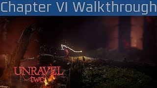 Unravel Two - Chapter VI: Ashes to ashes Walkthrough [HD 1080P/60FPS]