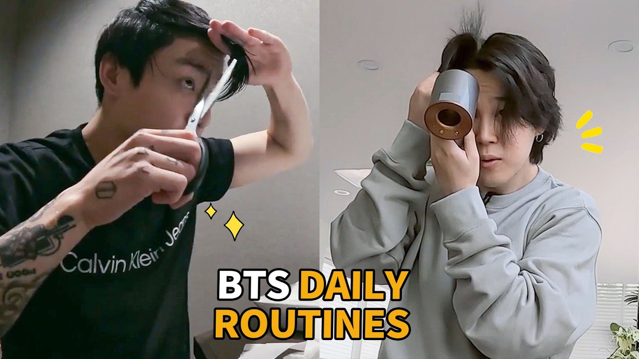 【BTS】防弾少年団日々ルーティン/ BTS Daily Routines