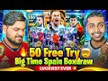 50 Free Spin Big Time Spain Mega Boxdraw EFootball 26 Luckiest Pack Opening Black Animation