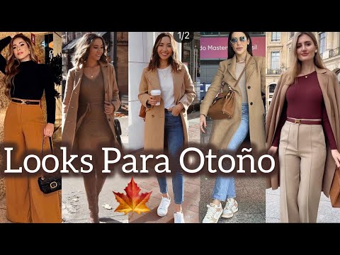 MODA OTOÑO-INVIERNO 2024 🍂 LOOKS Otoñales OUTFITS Y COMBINACIONES DE ROPA MODERNA