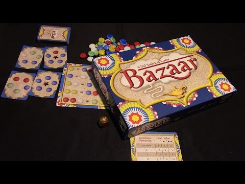 Jeremy Reviews It... -  Bazaar Board Game Review 