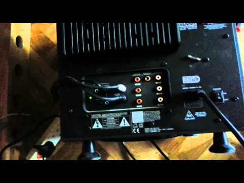 Creative gigaworks s750 acting oddly