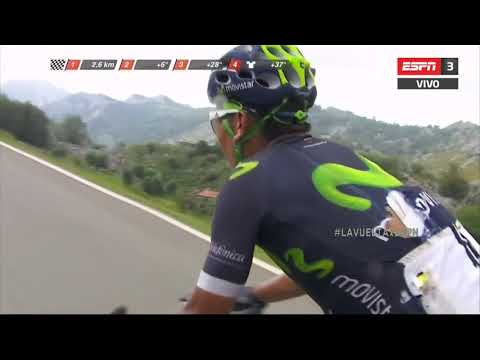 Vuelta a España 2016 Nairo Quintana gana en lagos de Covadonga