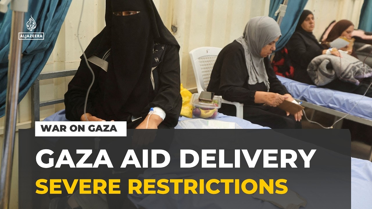 Israel's war on Gaza: Aid delivery in Gaza faces severe restrictions