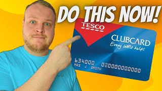 Tesco make HUGE change to Clubcard...Do This Now!!