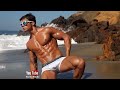 Teen Fitness Model Bodybuilder Calvin Klein Underwear Beach Shoot Jesse Stasiuk Styrke Studio