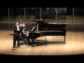 Dvorak Sonata F major Op. 57 3rd movement for violin and piano (encore) Ivan Zenaty/Sandra Shapiro