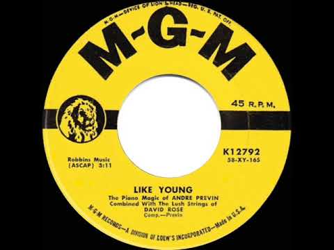 1959 HITS ARCHIVE: Like Young - Andre Previn & David Rose