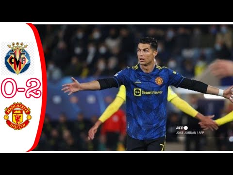 Villarreal vs Manchester United 0-2 Highlights and Goals UEFA   Champions League