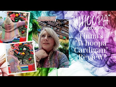WHOOPA Cardigan Tutorial and Review @TinnaThorudottirThorvaldar
