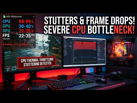 Low GPU Usage? Fix CPU Bottleneck & Boost FPS.