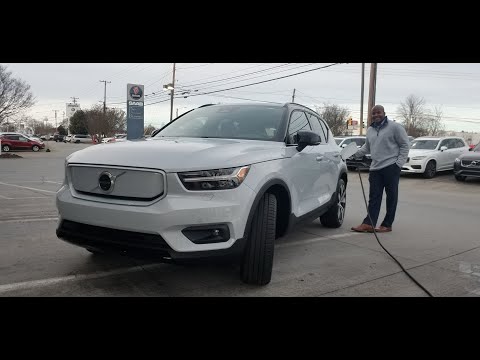 Volvo XC40 Recharge AWD P8 - POV Road Test of the all Electric Vehicle from Volvo Cars USA