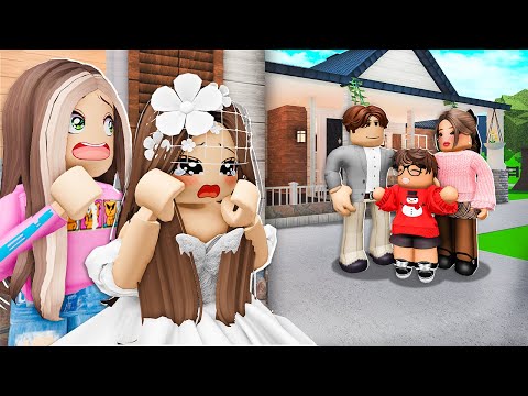 My Sister Got Married.. But Her Husband Has A SECRET Family.. (Roblox Bloxburg)