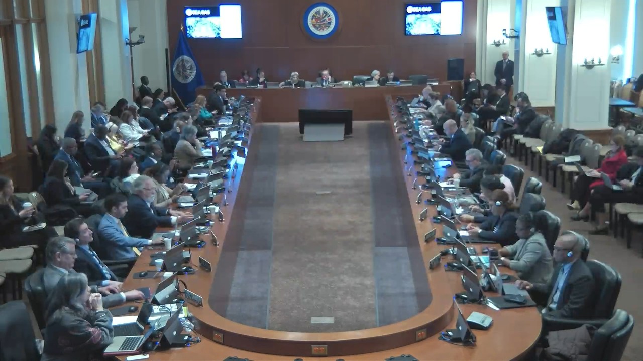 Presentación del Comisionado José Luis Caballero, Segundo vicepresidente de la CIDH