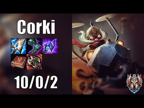Papara SuperMassive Serin Corki vs Vladimir MID - Patch 13.3 euw1 CHALLENGER