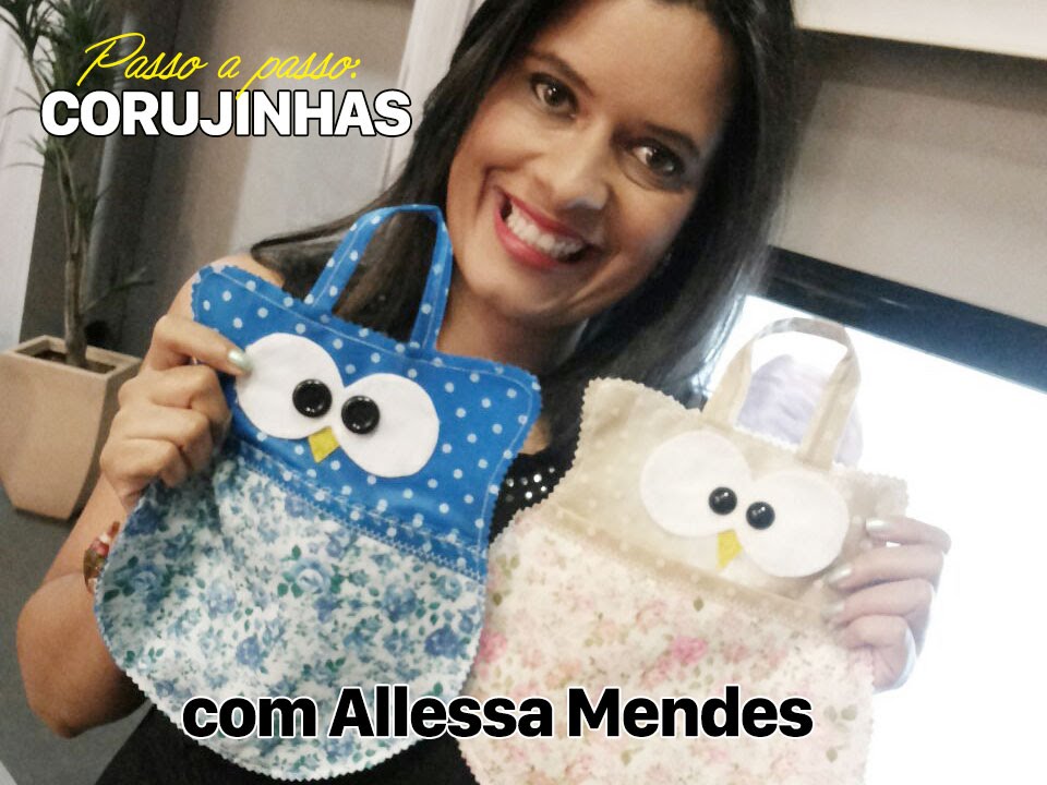 Lixeirinha de Corujinha do Ateliê na TV