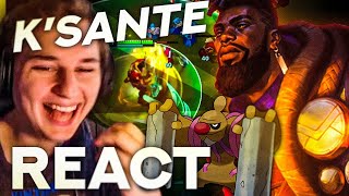 Pandore Reacts à K'Sante, le nouveau champion et aux skins Empyrean