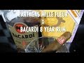 PARTAGAS MILLE FLEUR X BACARDI 8 YEAR CIGAR &AMP; RUM PAIRING REVIEW