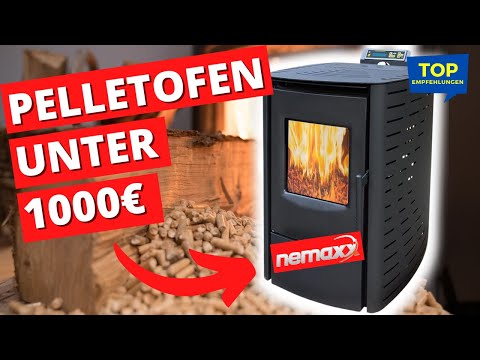 Bester Pelletofen luftführend - Nemaxx P6 Pelletkamin Test Vergleich - CO2 Neutral heizen