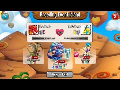 Dragon city:How to breed Sea Titan Dragon in Dragon city!(Free Titan Dragon)