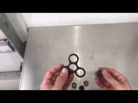 How to Disassemble Fidget Spinner Take Apart Tear Down Remove Bearing