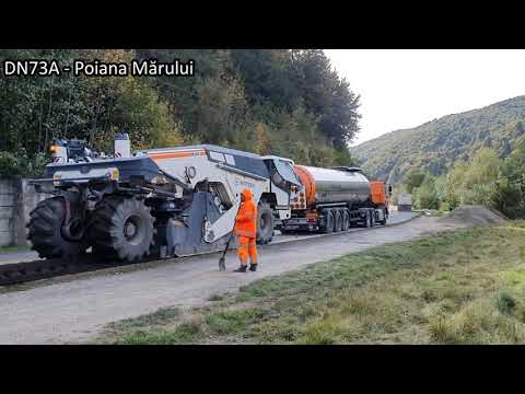 Lucrări de reciclare DN73A - 07.10.2021