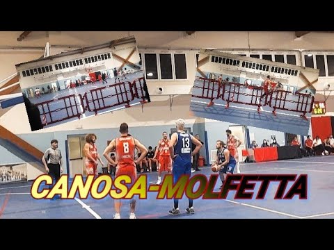 Ritorno a vedere il BASKET DAL VIVO!!! Canosa-Molfetta|VLOG