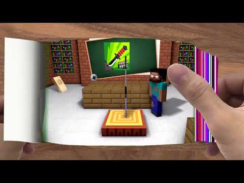 FLIPBOOK   Monster School  THE COOK CHALLENGE WITH CHEF RAMSAY   Minecraft Animation011