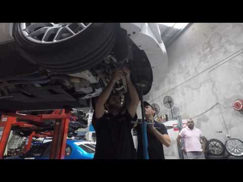 Wagner Evo 2 Competition Intercooler installation on a BMW 1M Coupe