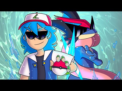 MAIS RARO QUE CRIATIVO... ASH GRENINJA VOCÊ É MEU!!