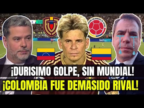 HUMILIATED AND WITHOUT A WORLD CUP! VENEZUELAN PRESS REACTS THIS WAY TO VENEZUELA(3) -COLOMBIA(6)...