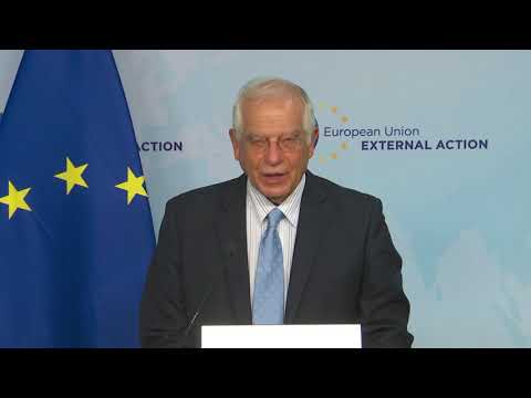 Borrell EU debates Belgrade-Pristina Dialogue. Serbia, Kosovo commit to EU talks on normalizing ties