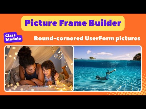 Converting Excel UserForm Images into Round Cornered Images