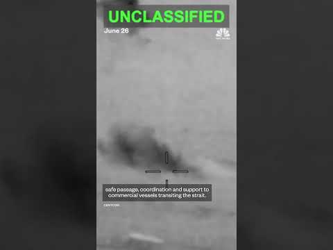 U.S. military releases video of strikes against Iran in response to drone attacks