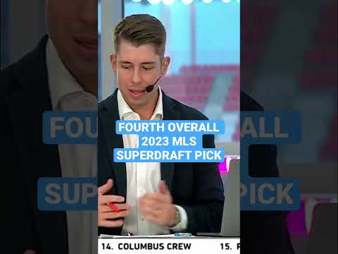 Joshua Bolma selected as fourth overall 2023 #mls #superdraft pick! #heaterp
