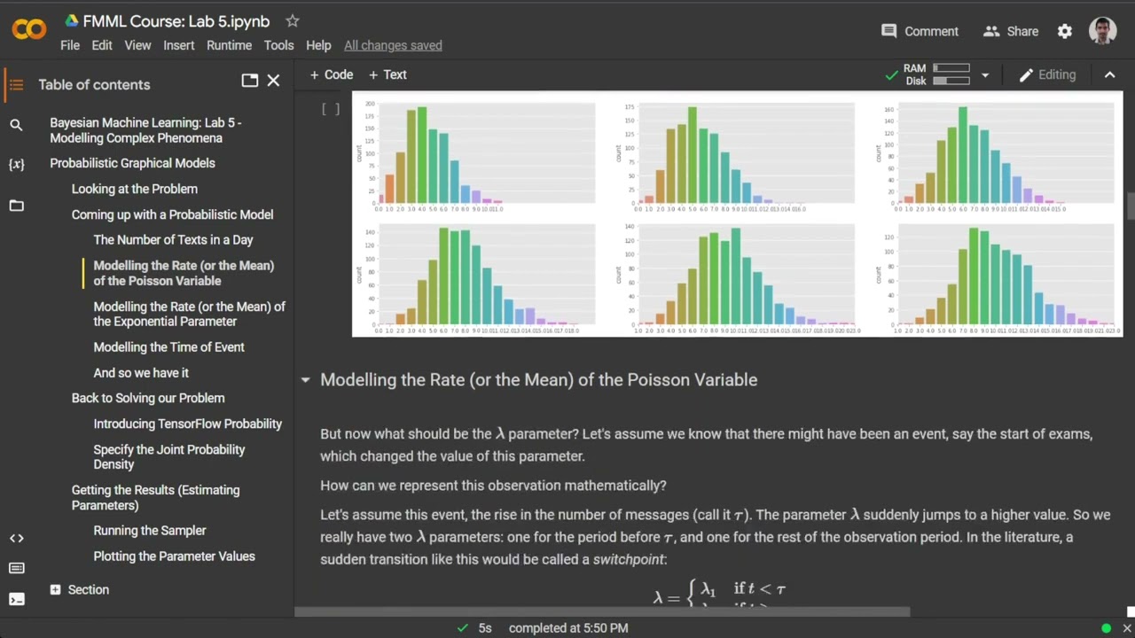 Tutorial - FMML Bayesian Lab 5