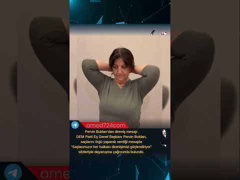 📌 Pervin Buldan’dan direniş mesajı