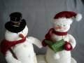 Caroling Snowman Couple The Hallmark Jingle Pals 2003