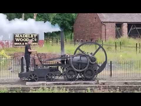 Trevithick 1802 locomotive