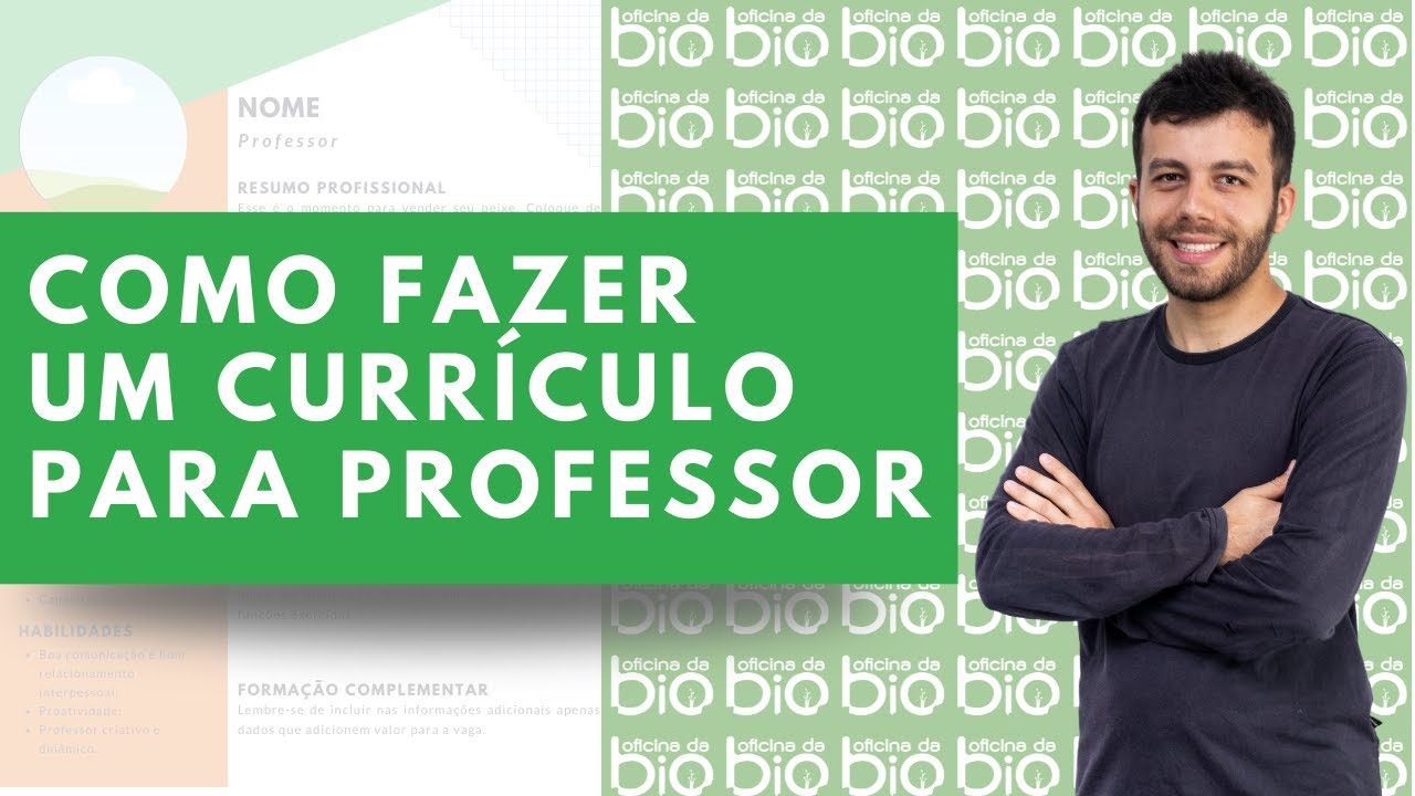 Dicas para o professor elaborar um currículo perfeito
