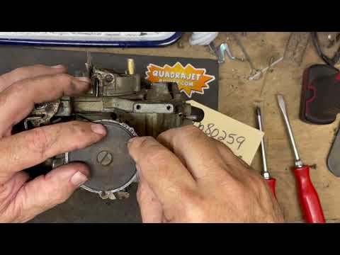 Quadrajet Power - How to install Hot Air or electric choke housing to the body