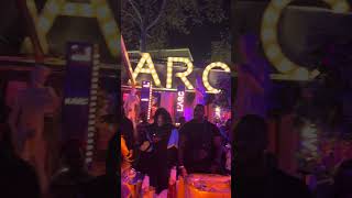 VIP area at LArc nightclub in Paris