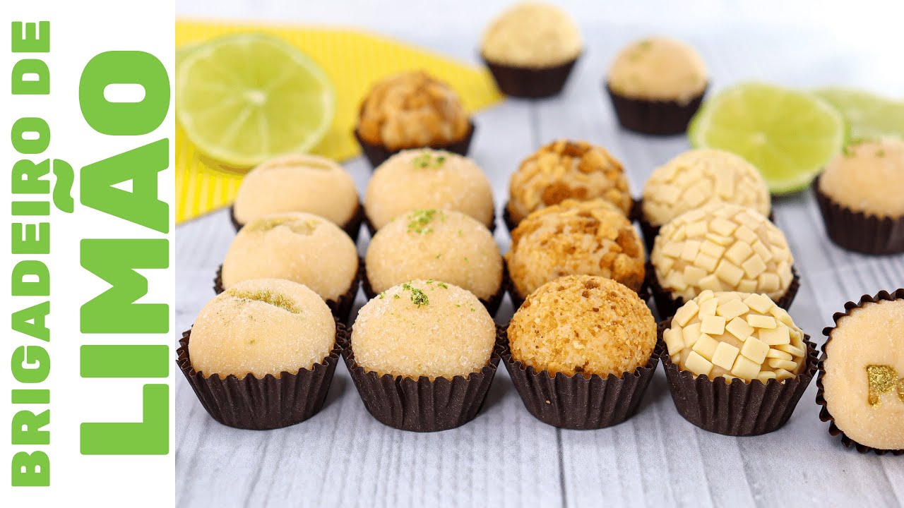 TODOS OS SEGREDOS PARA O BRIGADEIRO DE LIMÃO PERFEITO! | Sem talhar usando a FRUTA!