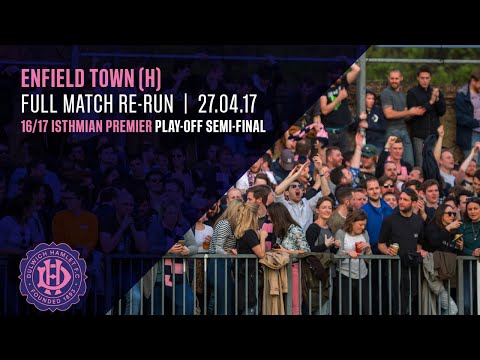 FULL MATCH: Dulwich Hamlet v Enfield Town, Isthmian Premier Division Play-Off Semi-Final, 27/04/17