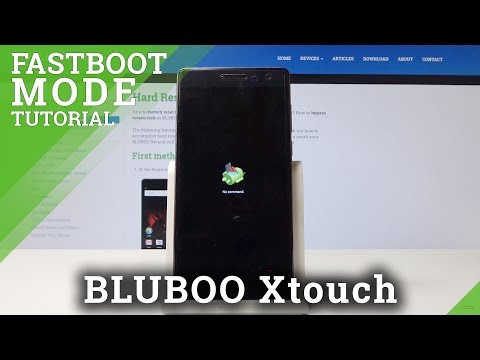 BLUBOO Xtouch Fastboot Instructions / How to Enter Fastboot