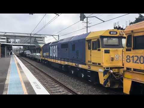 NR95 / 8120 / 8131 - 4NY3 passing Rhodes - 17/04/24